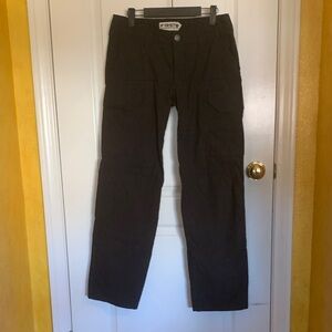 First Women's Black Straight Leg Pants
